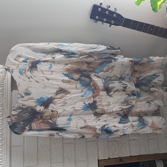 Women's Carla Conti 100% Silk Mudi Dress Size M Wide fit - Picture 7 of 13